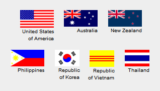 flags of the Vietnam War