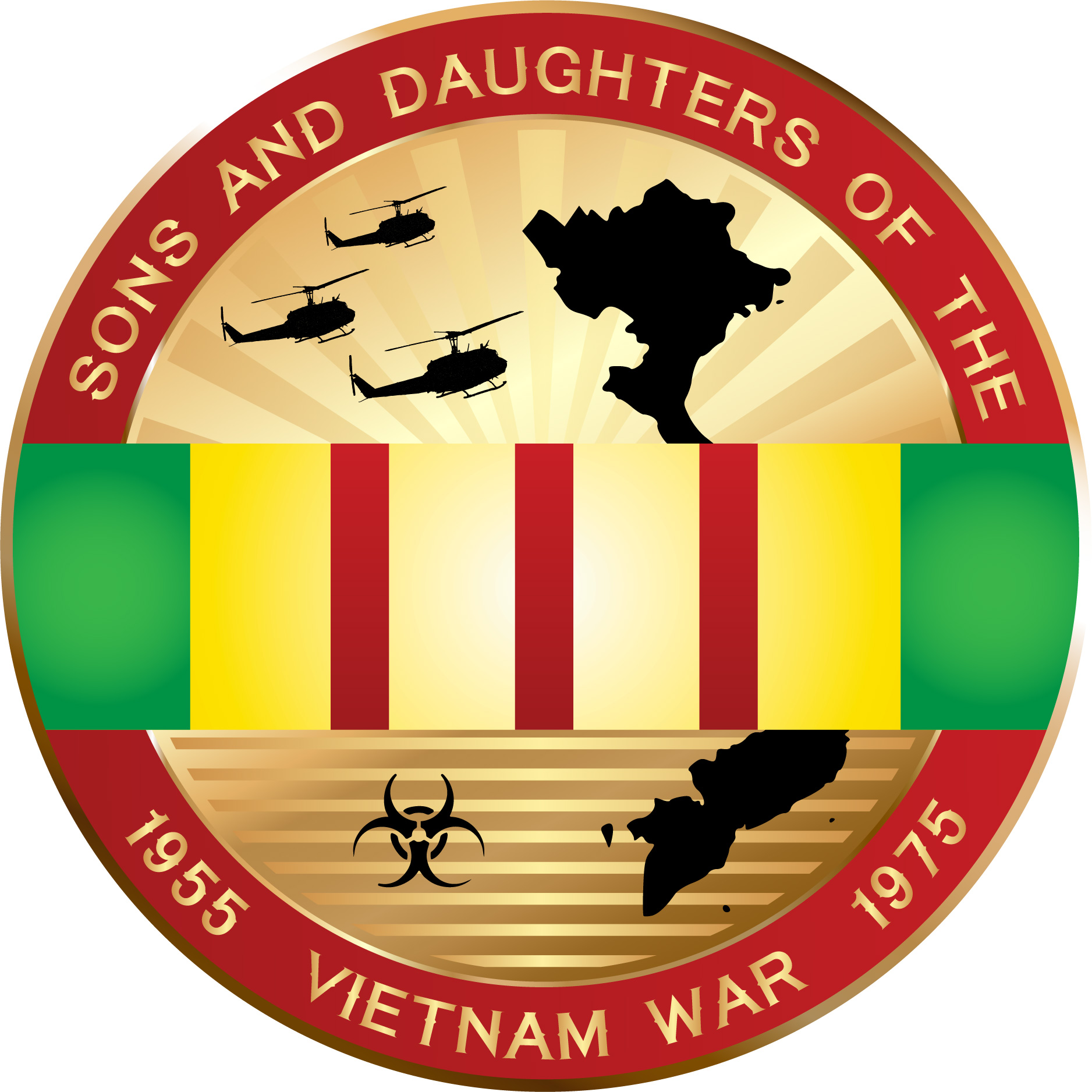 Sons and Daughters of Vietnam War Logo FULLCOLOR